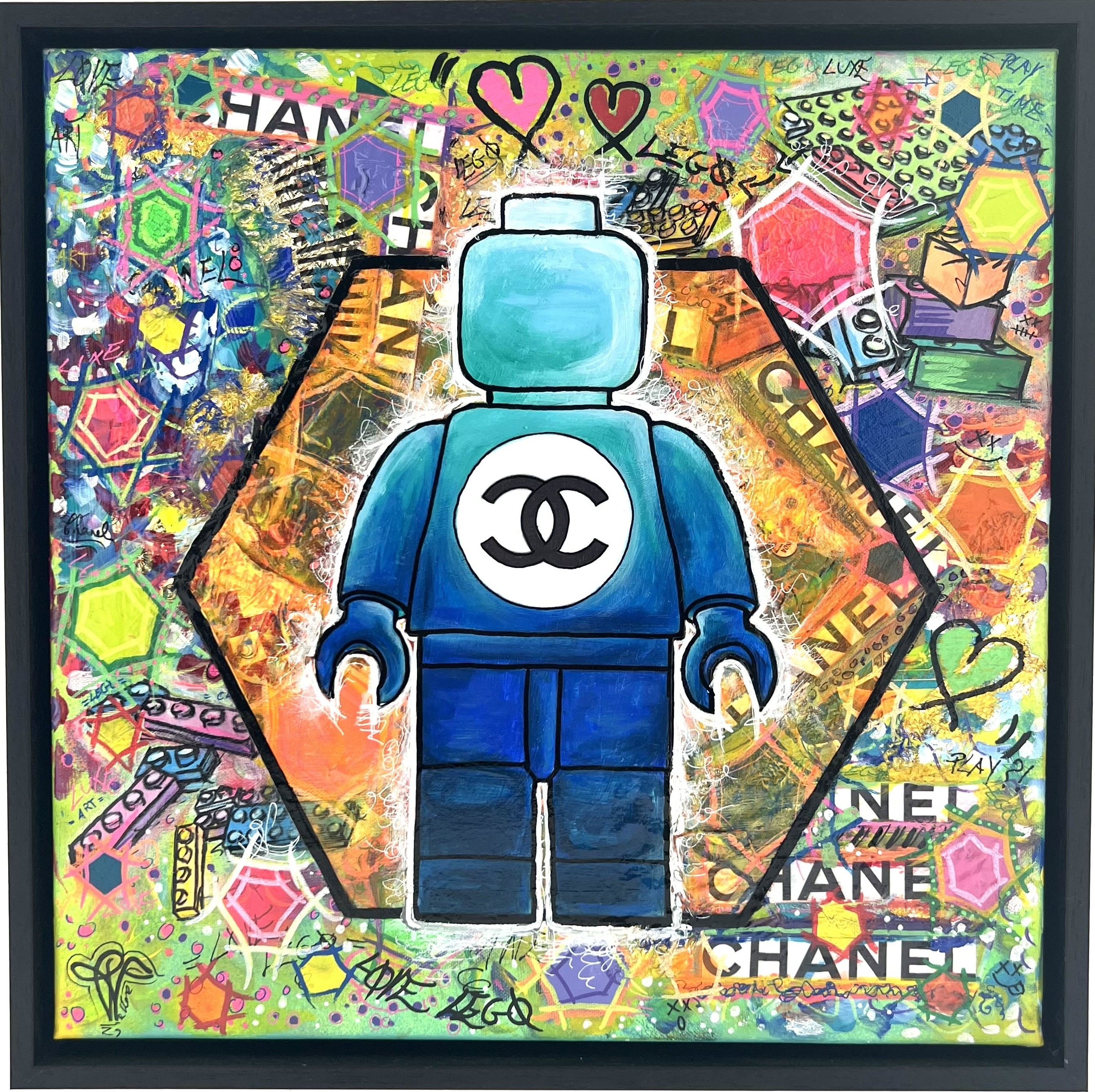Priscilla Vettese, Lego Hexo Love 3D Artwork Priscilla Vettese, Lego Hexo Love 3D Artwork