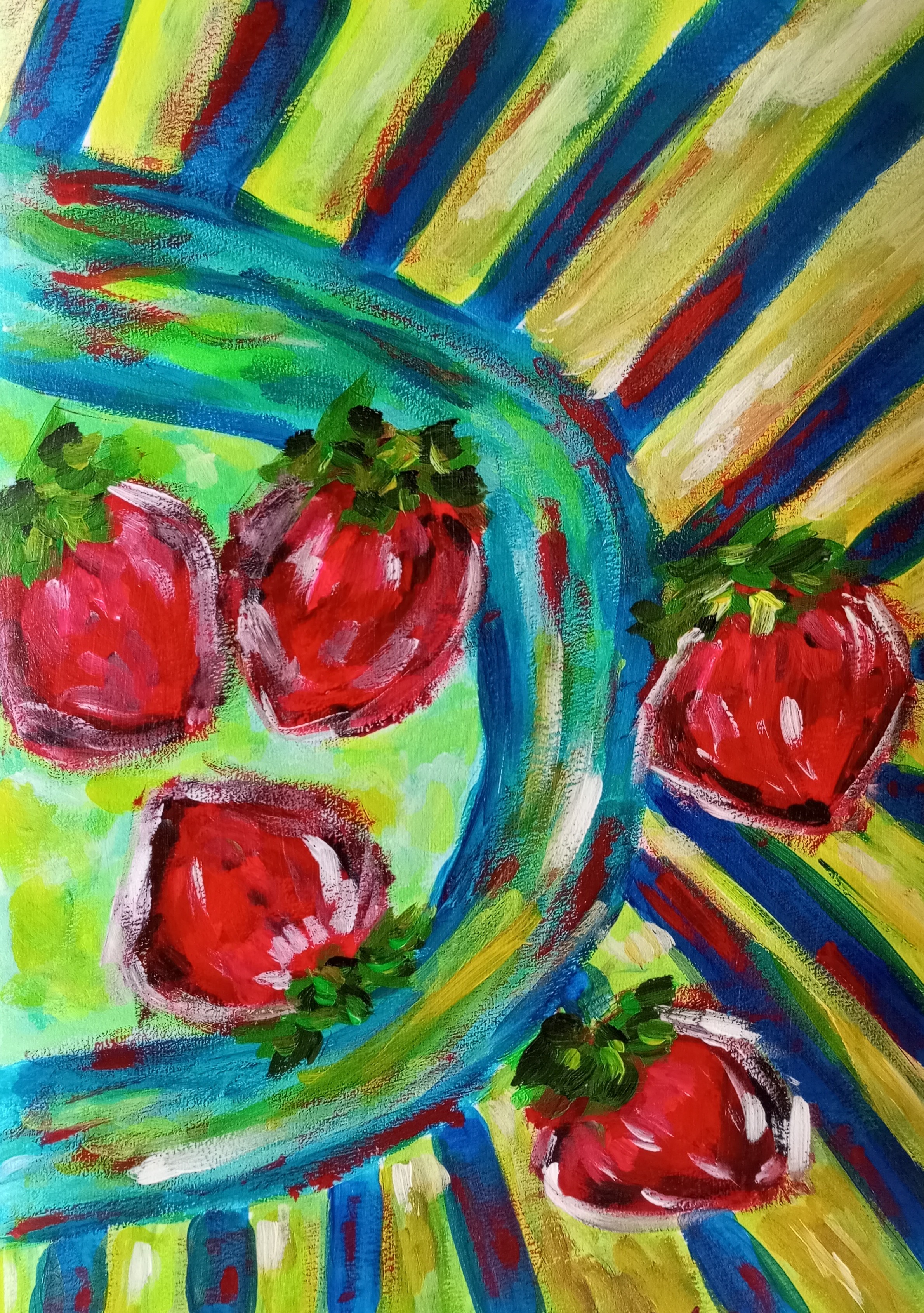 Natalya Mougenot, Sweet strawberries Natalya Mougenot, Sweet strawberries