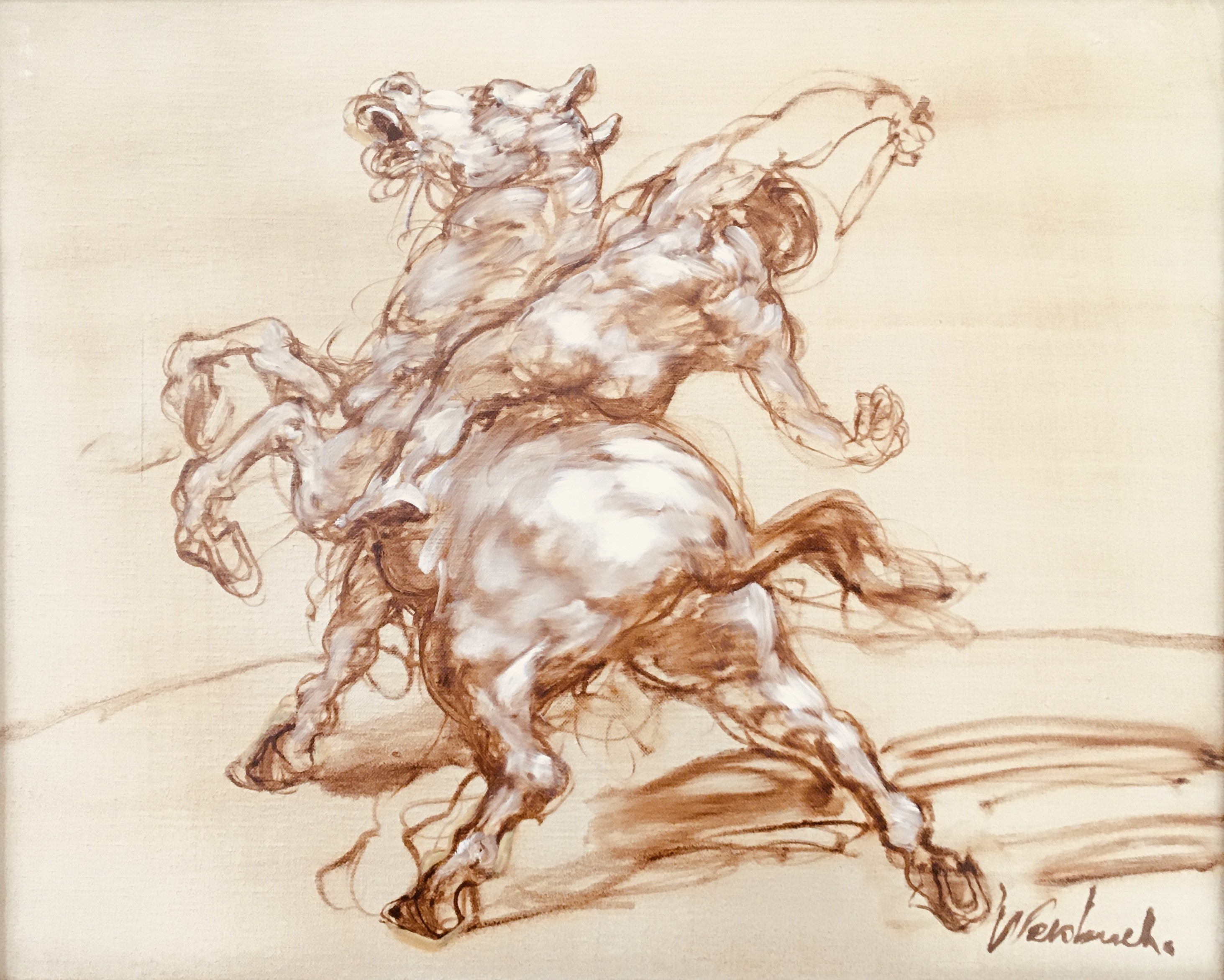 Claude Weisbuch, Cavalier Claude Weisbuch, Cavalier
