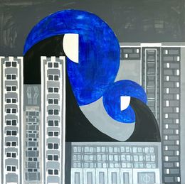 Painting, City Dreams, Andrii Davydenko