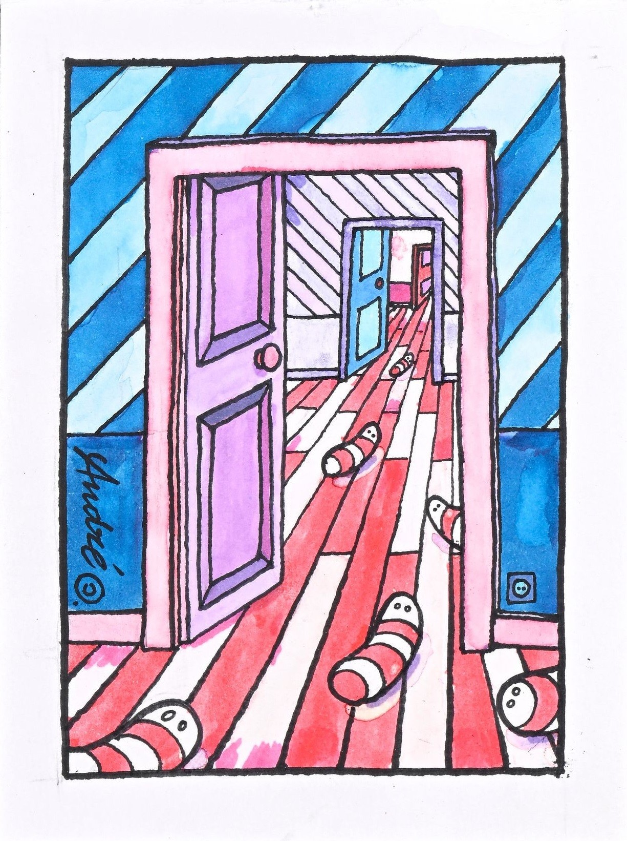 André Saraiva, Three doors André Saraiva, Three doors