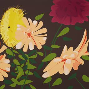 Print, Late Summer Flowers, Alex Katz