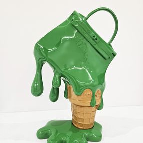 Sculpture, I scream Kelly (lime), Sanuj Birla