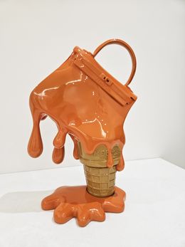 Sculpture, I scream Kelly (orange), Sanuj Birla
