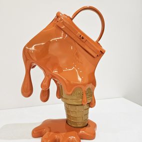 Skulpturen, I scream Kelly (orange), Sanuj Birla