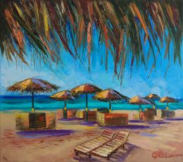Painting, Beach Holiday Red Sea, Olga Nikitina