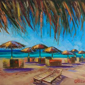 Painting, Beach Holiday Red Sea, Olga Nikitina