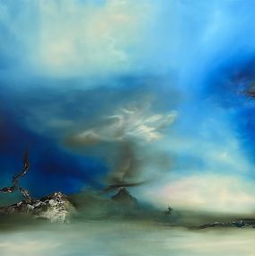 Peinture, Allegory in Blue, Julia Swaby