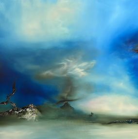 Painting, Allegory in Blue, Julia Swaby