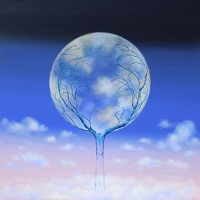 Gemälde, L'arbre Lune, Alexandra Battezzati