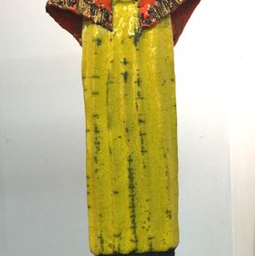 Skulpturen, Sculpture Ethnie - Hemeno jaune, Atelier Piquifou
