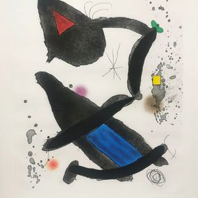 Print, Le Roi David, Joan Miró