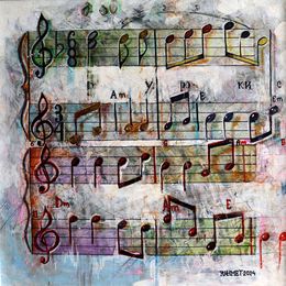 Painting, Music 1, Rakhmet Redzhepov (Ramzi)