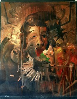 Painting, Jester's joke, Oleg Zhivetin