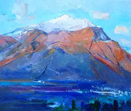 Gemälde, Alps, Yehor Dulin