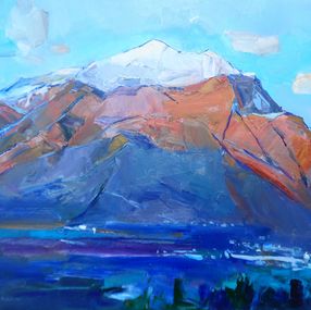 Painting, Alps, Yehor Dulin