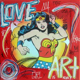 Painting, Wonder Woman, Spaco