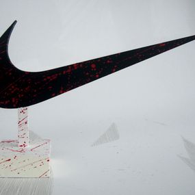 Escultura, King Nike max, Spaco