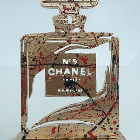 Escultura, N°5 gold Chanel, Spaco