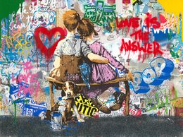 Painting, Work Well Together, Mr Brainwash