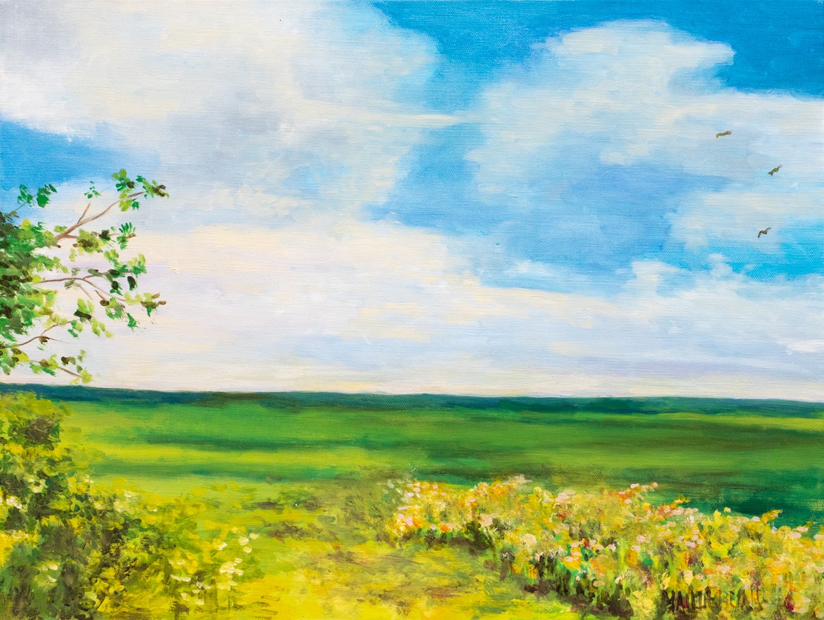 Philippe Maillebuau, Paysage Mexicain - horizon sur la nature Philippe Maillebuau, Paysage Mexicain - horizon sur la nature