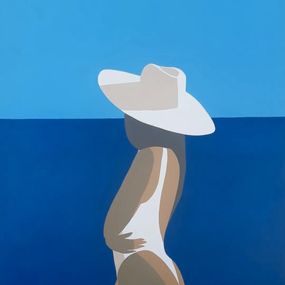 Painting, La mer et moi, Marie Deforche