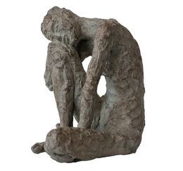 Sculpture, Consolation - série corps de femme, Chantal Molinié Jonquet
