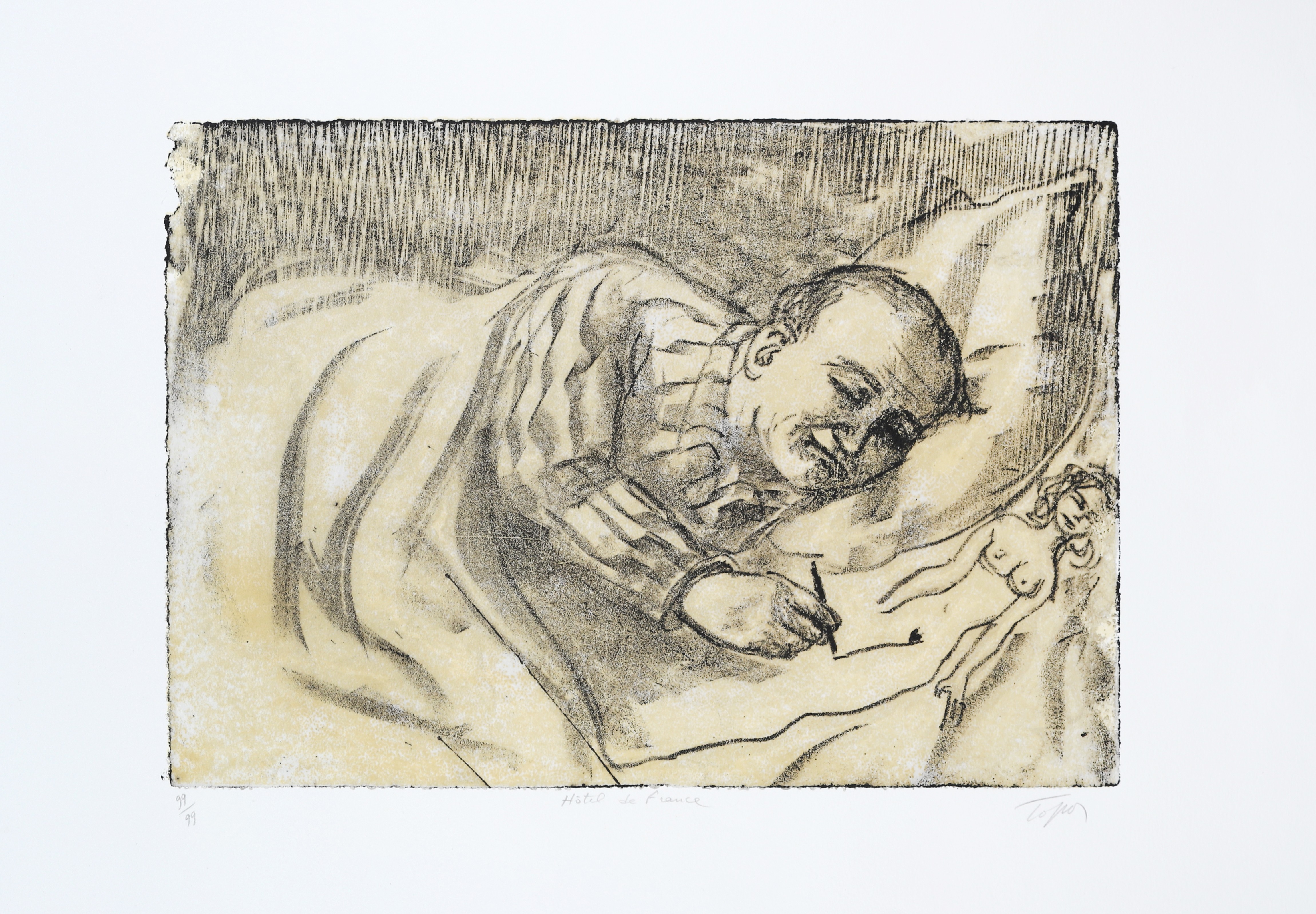 Roland Topor, Nantes, Hôtel de France Roland Topor, Nantes, Hôtel de France