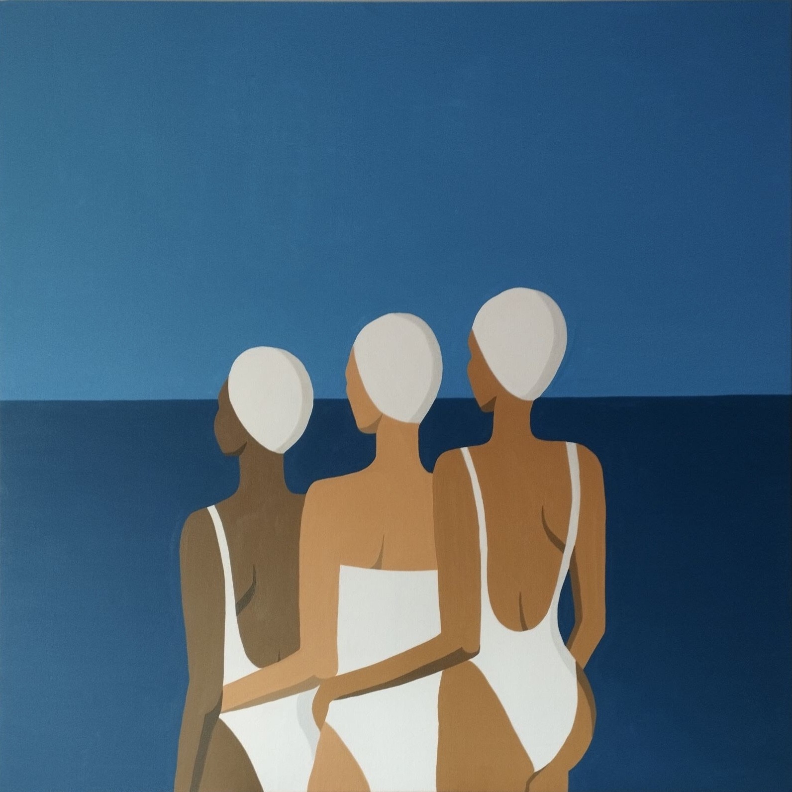 Marie Deforche, Les baigneuses Marie Deforche, Les baigneuses