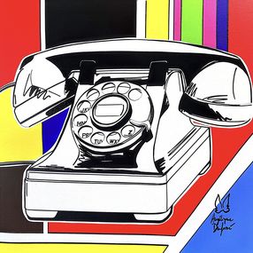Peinture, C’est un téléphone, Angélique Dufossé