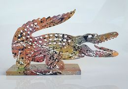 Sculpture, Crocodile Lacoste, Spaco