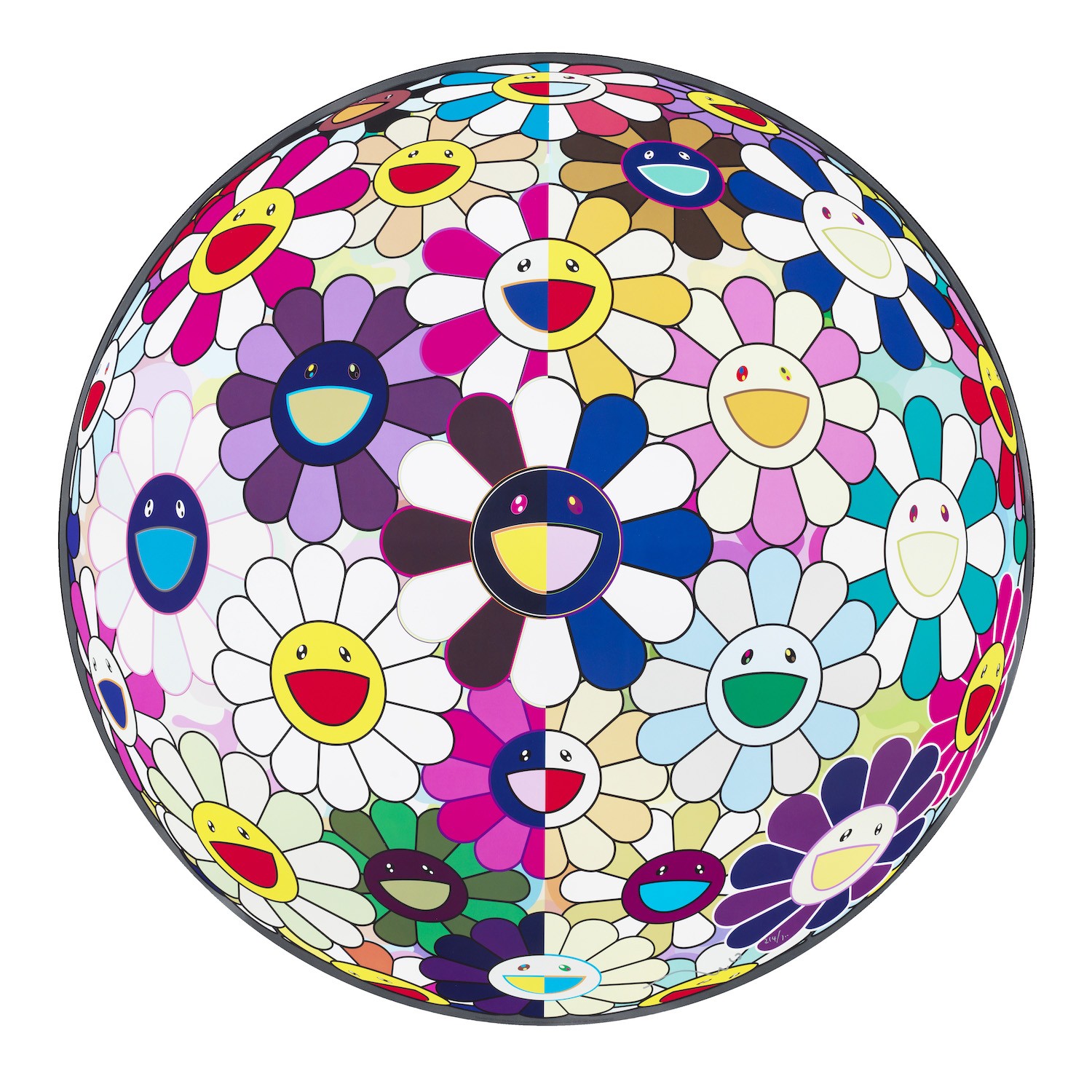 Takashi Murakami, Flowerball (3D) From the Realm of the Dead Takashi Murakami, Flowerball (3D) From the Realm of the Dead