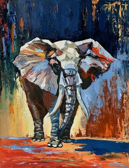 Painting, Elephant, Schagen Vita