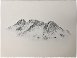 Painting, Paisajes glaciares, nevados 03, Santiago Vélez