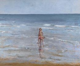 Pintura, Dia de platja, Alicia Grau