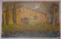 Gemälde, Yellow Barn, Roy Fairchild