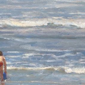 Painting, Bikini vermell, Alicia Grau