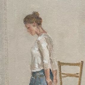 Painting, Descalça per casa, Alicia Grau