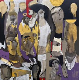 Peinture, Cognitive Dissonance, Mona Nahleh