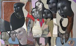 Gemälde, Those Left Behind, Mona Nahleh