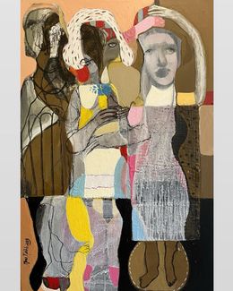 Painting, Being Feminine, Mona Nahleh