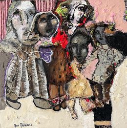 Gemälde, Clustered, Mona Nahleh