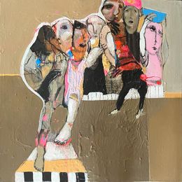 Gemälde, Step Up, Mona Nahleh