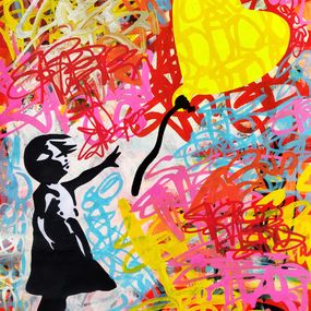 Gemälde, Hope street (a tribute to Banksy), Dr. Love