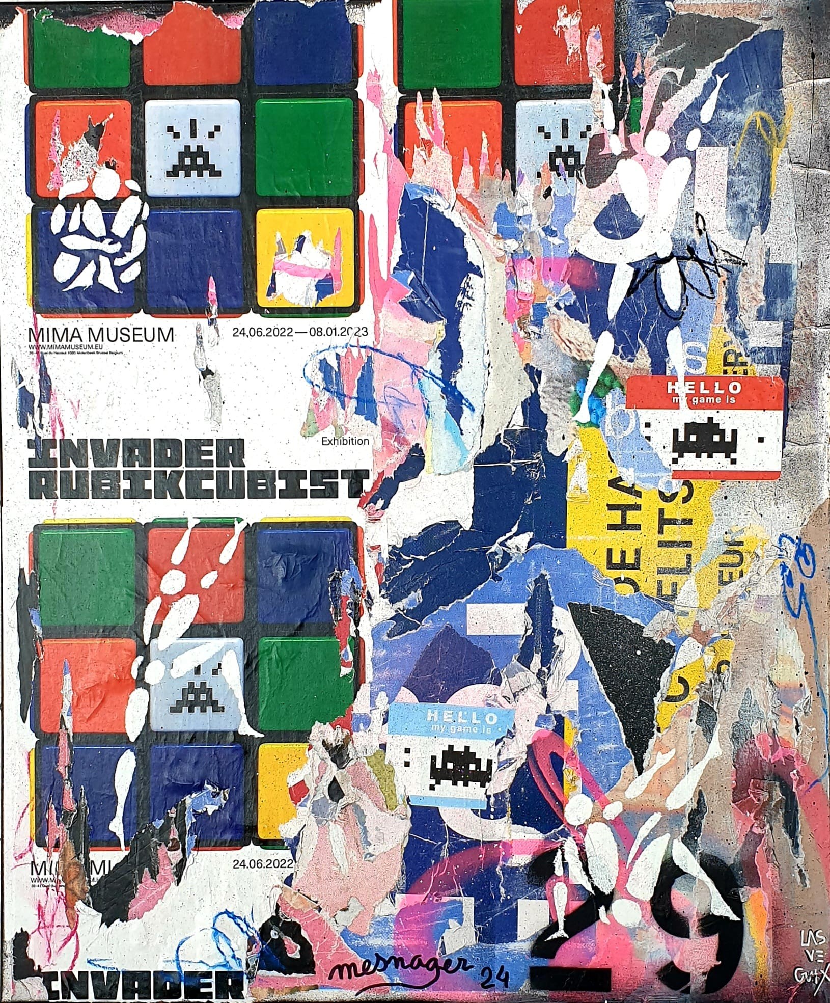 Jérôme Mesnager, Invader Jérôme Mesnager, Invader