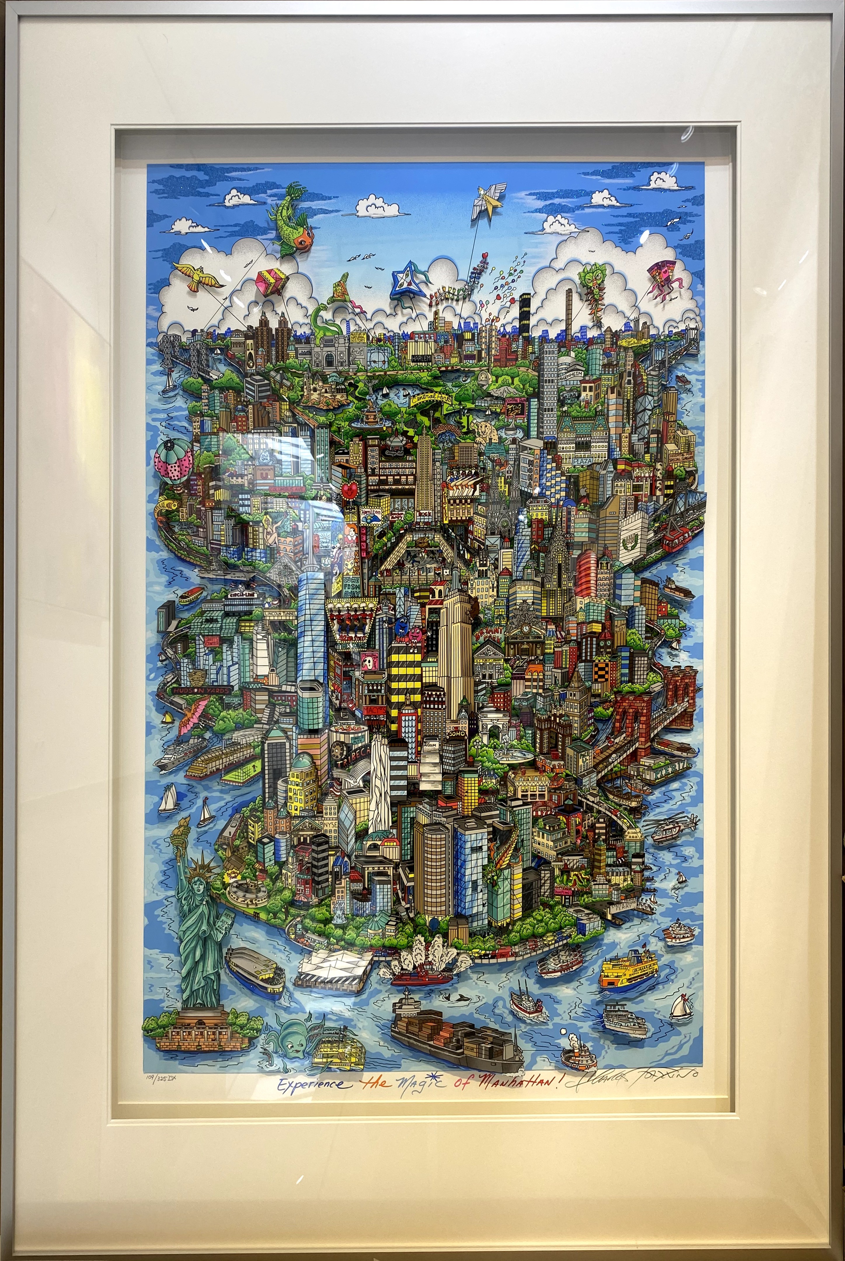 Charles Fazzino, Experience the Magic of Manhattan! Charles Fazzino, Experience the Magic of Manhattan!