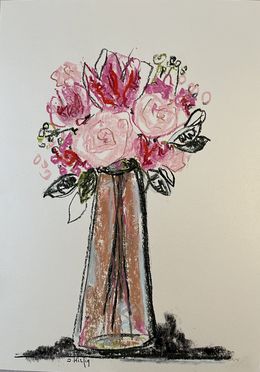 Fine Art Drawings, Lilies, Isabelle Hirtzig