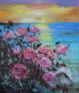 Gemälde, Ocean Blossoms, Lilith Tonakanyan