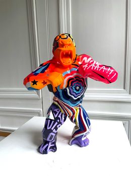 Escultura, Wild Kong tagged, Richard Orlinski