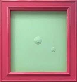 Gemälde, Pink Mint, Oliver Cain
